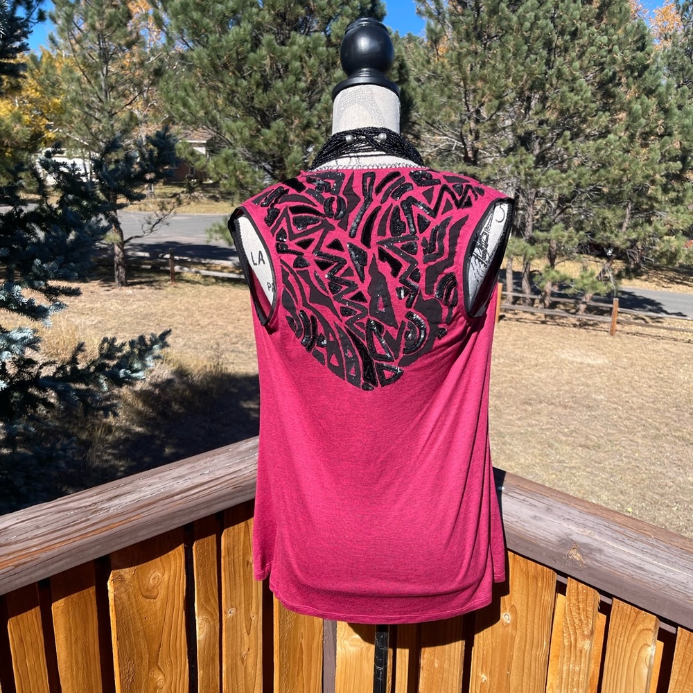 NWT Saivana (Anthropology) sequin detailed top - Picture 2 of 4